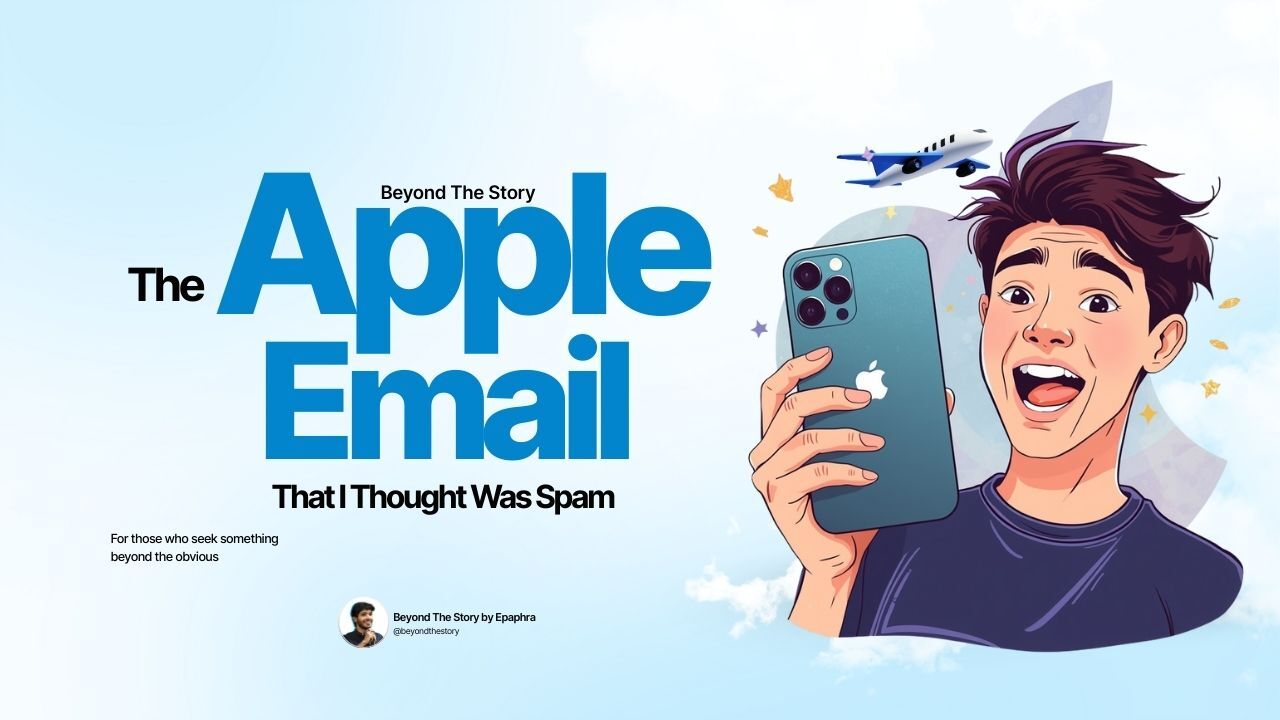 The Apple Email That I Thought Was Spam