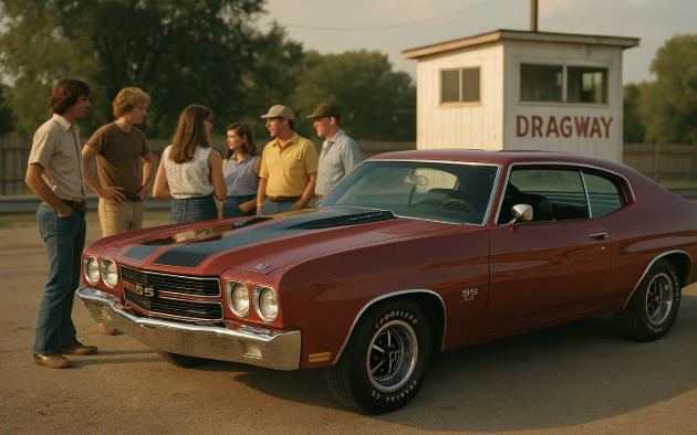 1970 Chevelle SS 454 LS6 in Cranberry Red