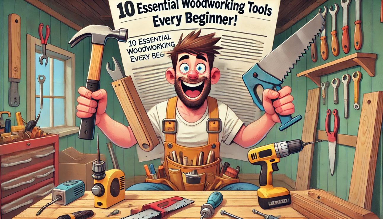 10 Essential Woodworking Tools Every Beginner Needs