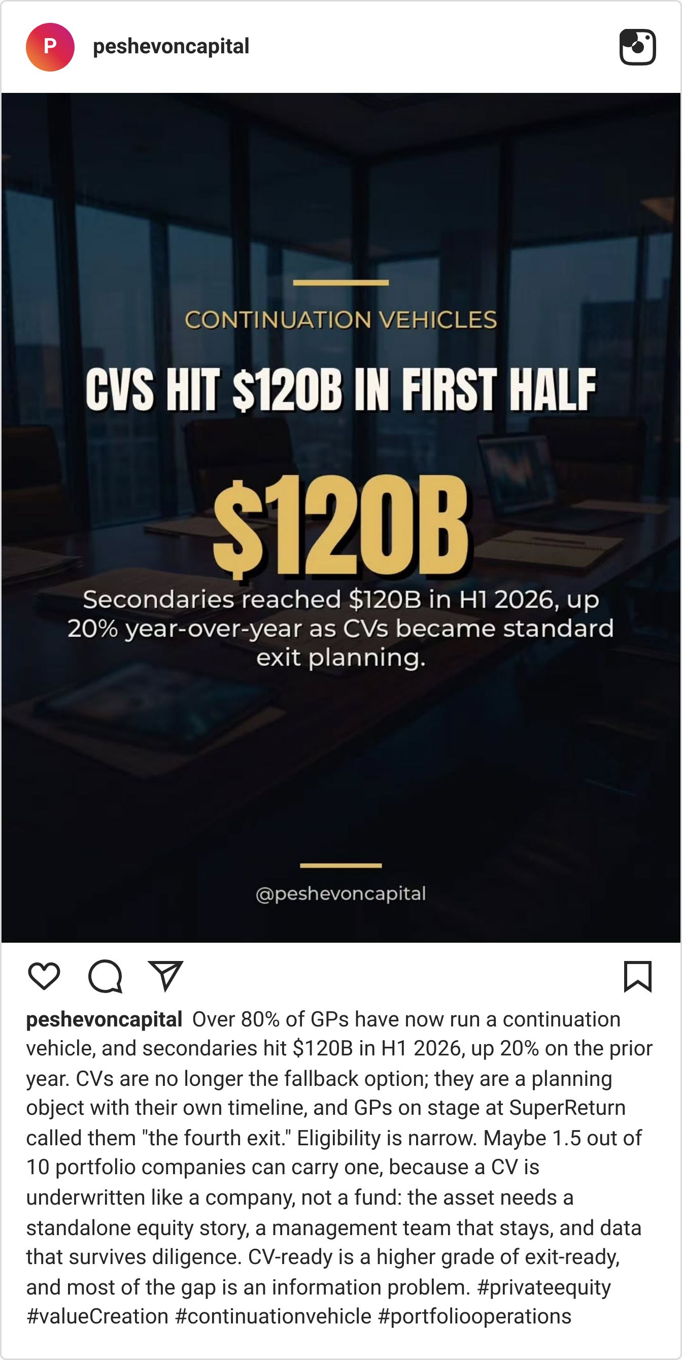 Instagram reel screenshot
