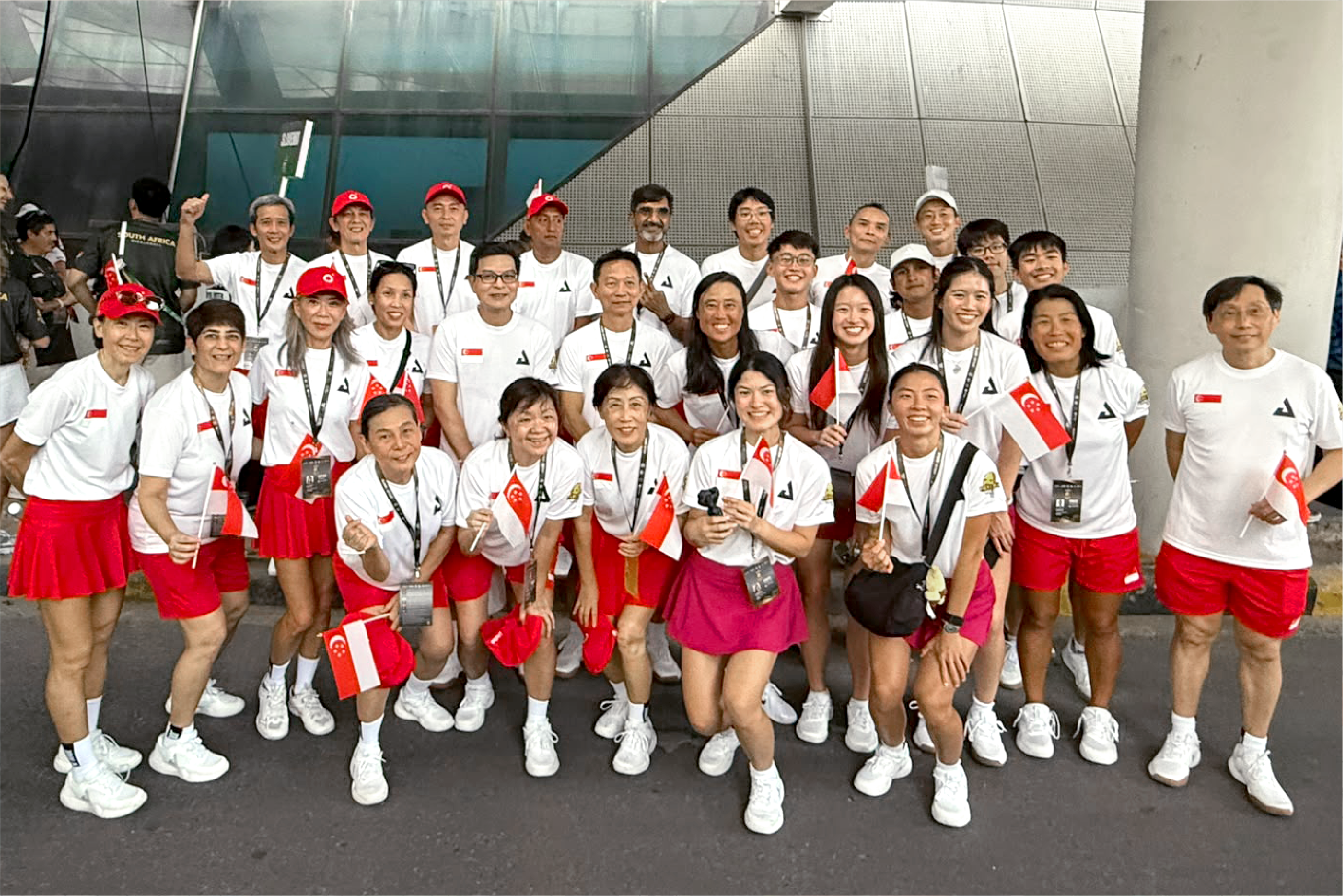 Team SG sans the U14s...maybe they were at recess.