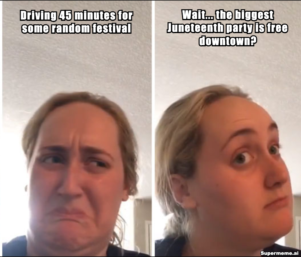 Yinzer Meme of the Week — Pittsburgh's Juneteenth festival