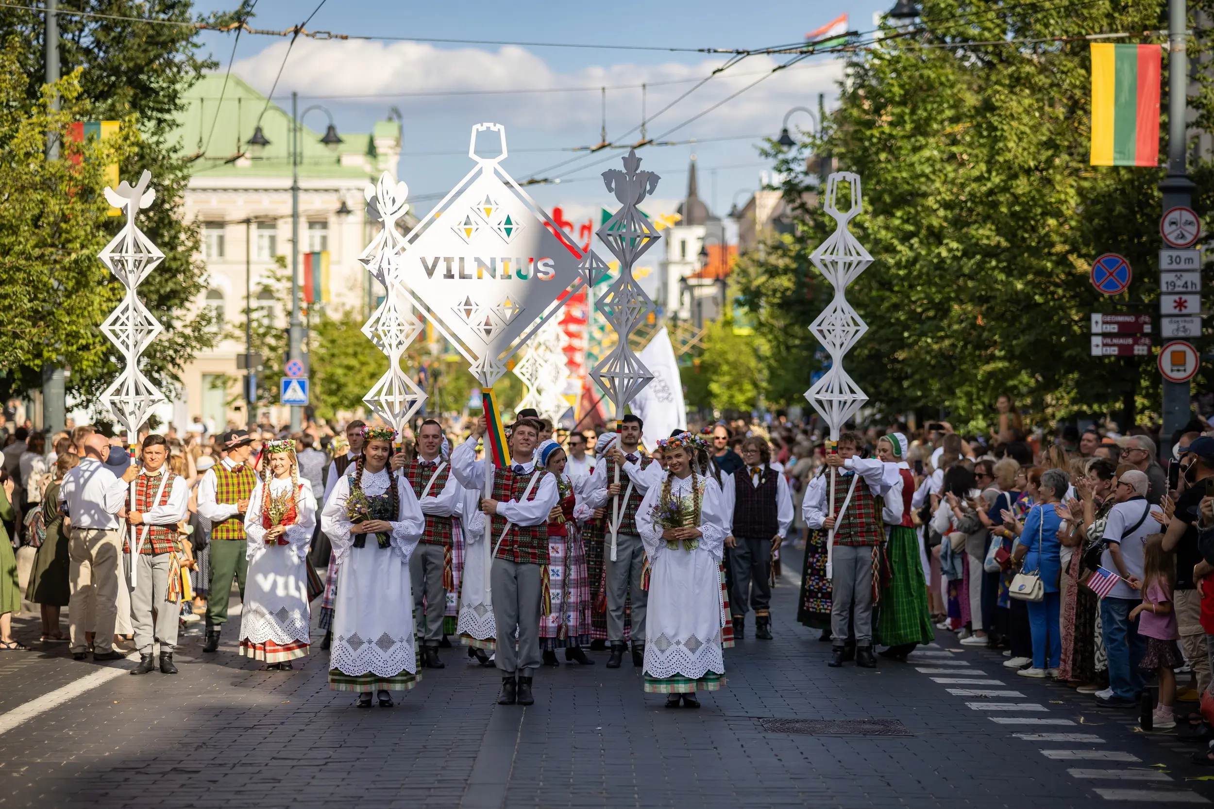 Moksleivių dainų šventė Vilniuje