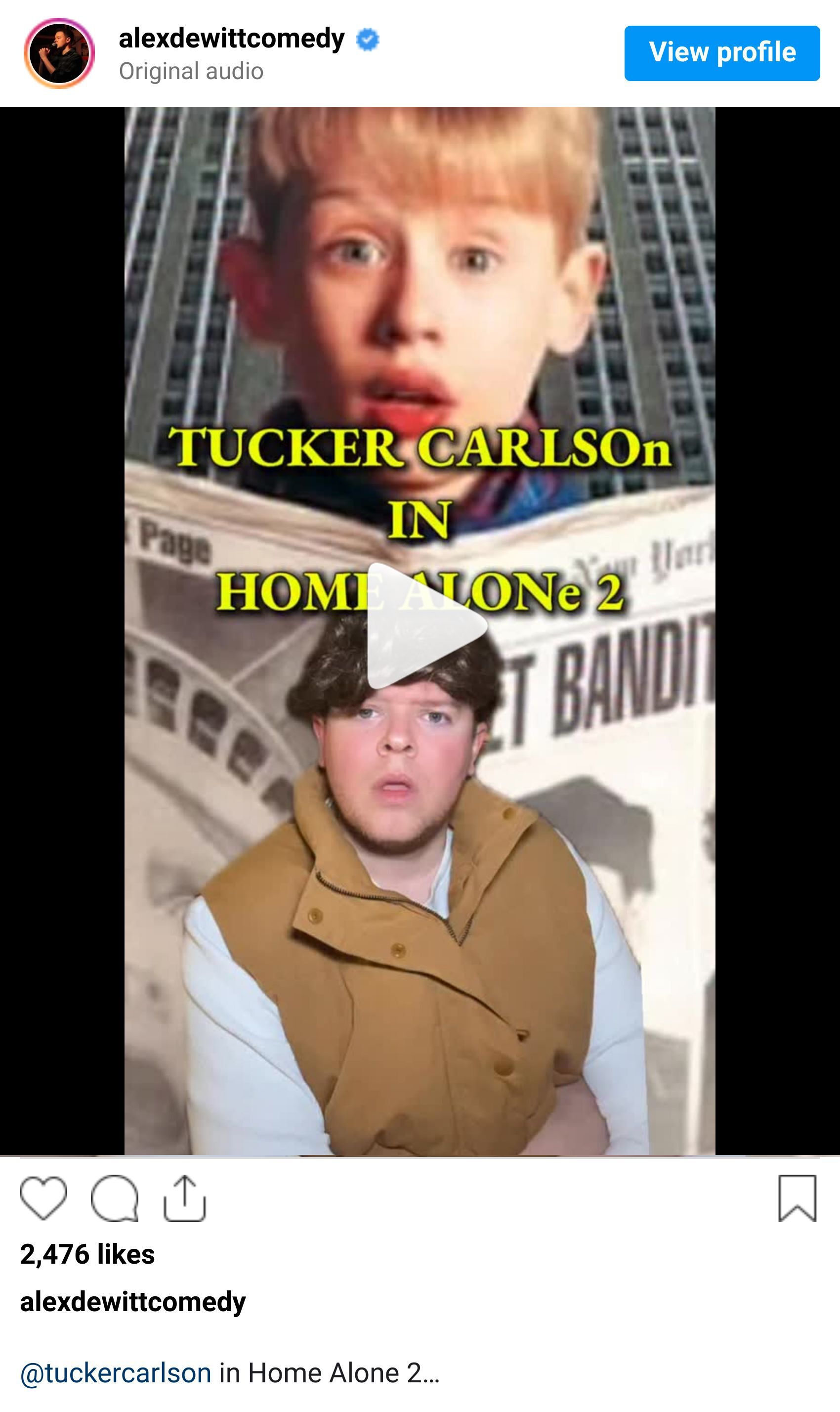 Instagram reel screenshot