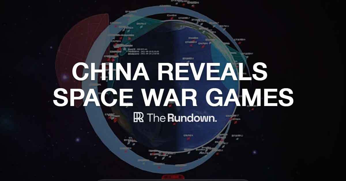 China reveals space war simulator...