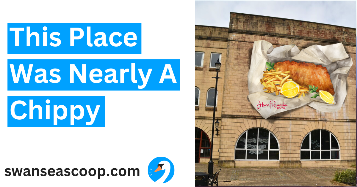 A Chippy in the Dylan Thomas Centre? 🐟🍟