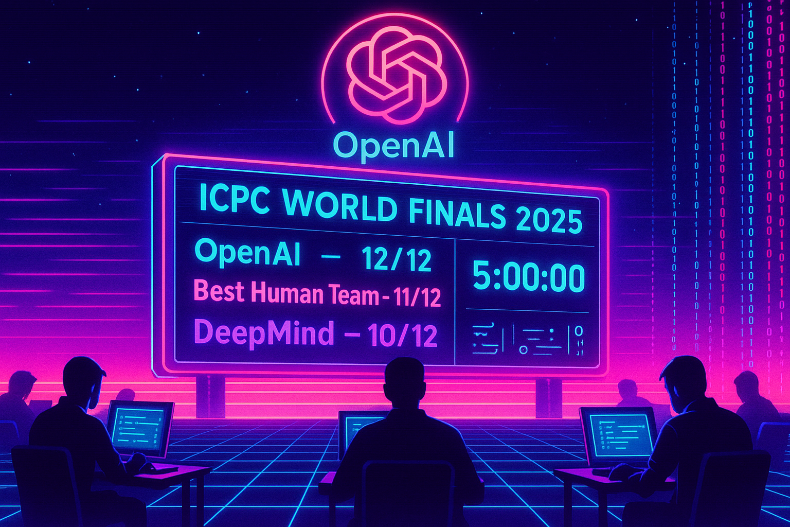OpenAI outperforms humans and Google at the world's top programming contest