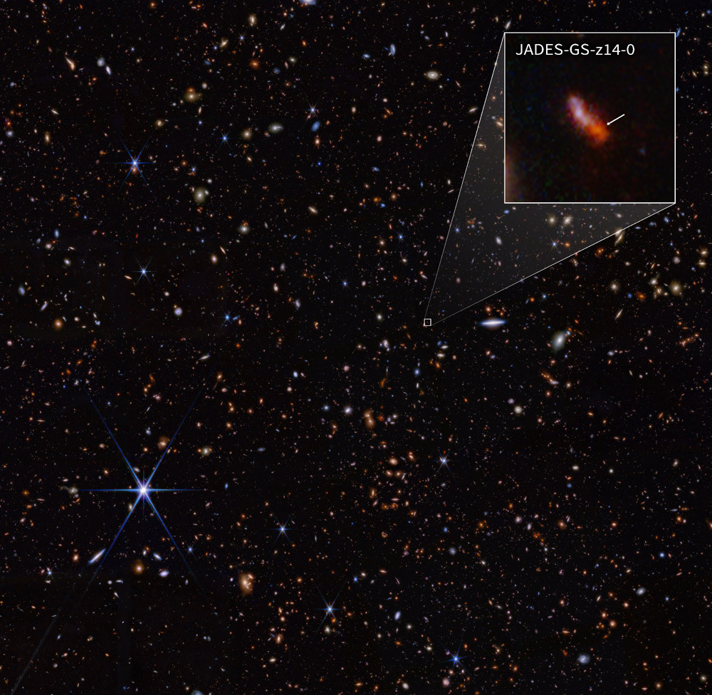 JWST bags the most distant galaxy ever seen and hoo boy, it's a