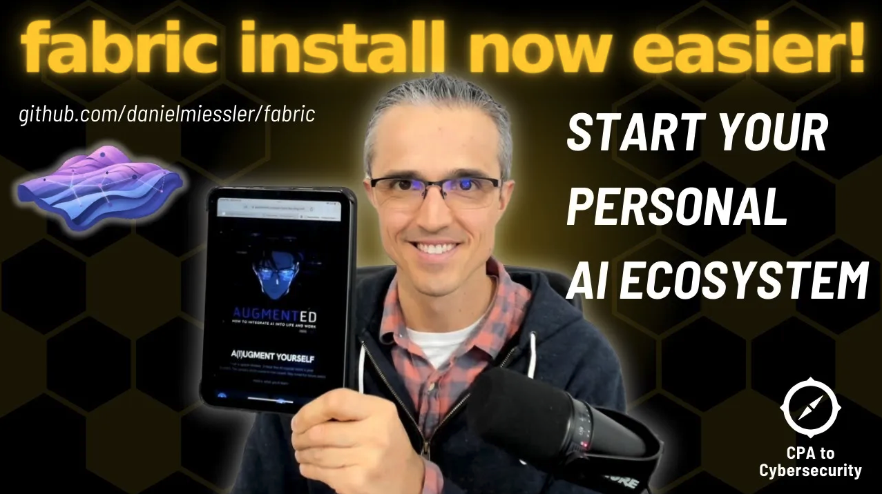 Get fabric open source framework for augmenting humans with ai client