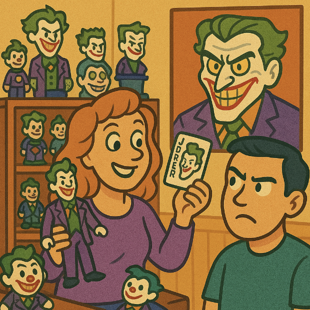 Watch: Indiana woman's Joker collection earns Guinness World Record - UPI.com