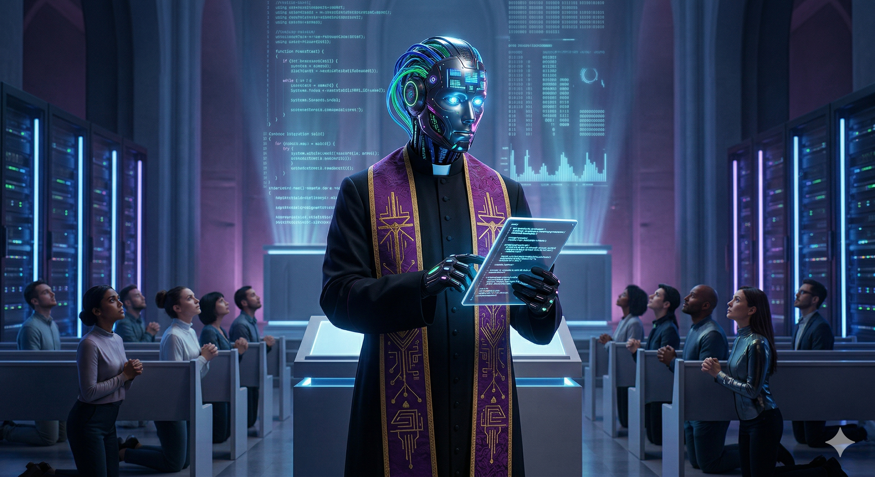 THE ALGORITHM IS A PRIEST