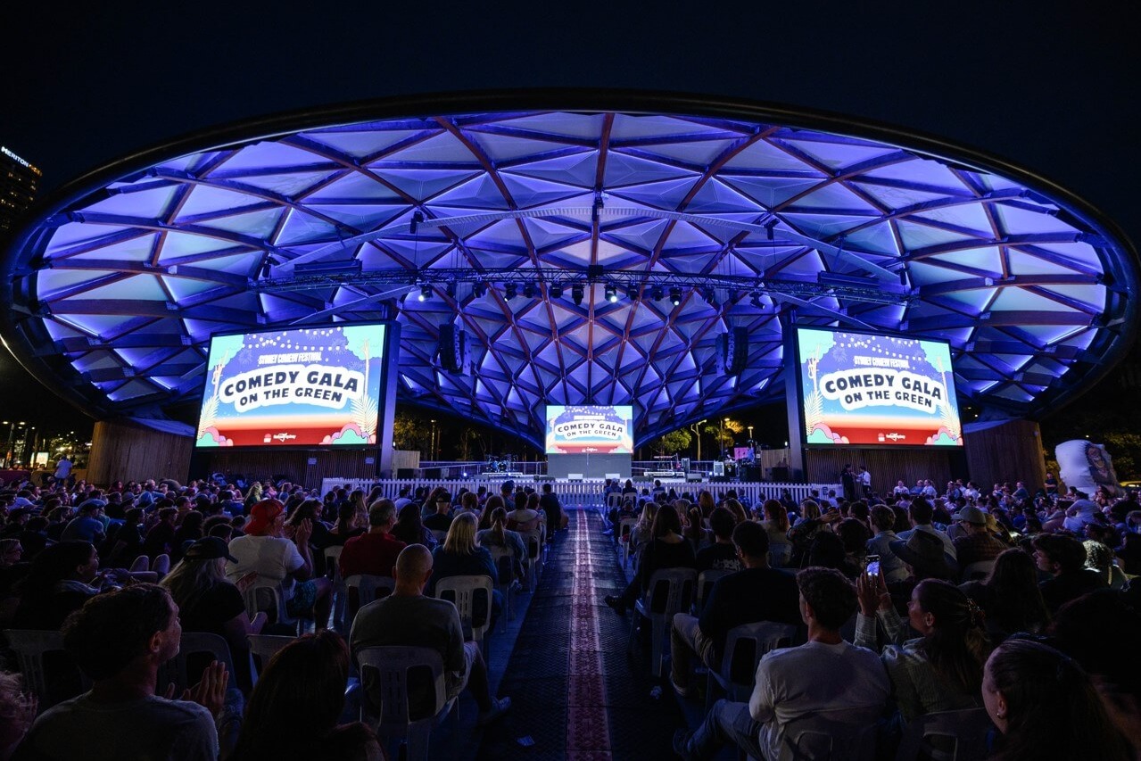 Gala on the Green at Tumbalong Park Darling Harbour