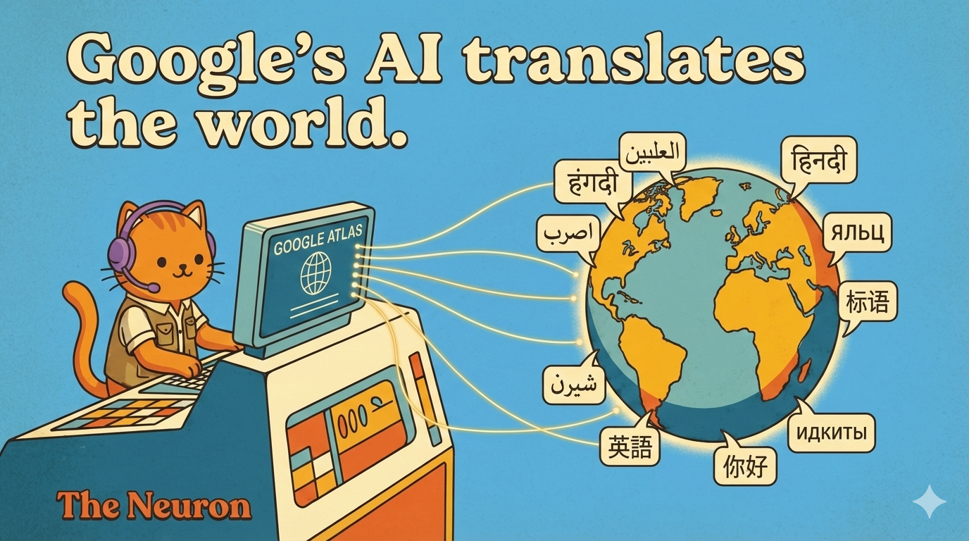 😺 Google cracked the code for 400+ languages