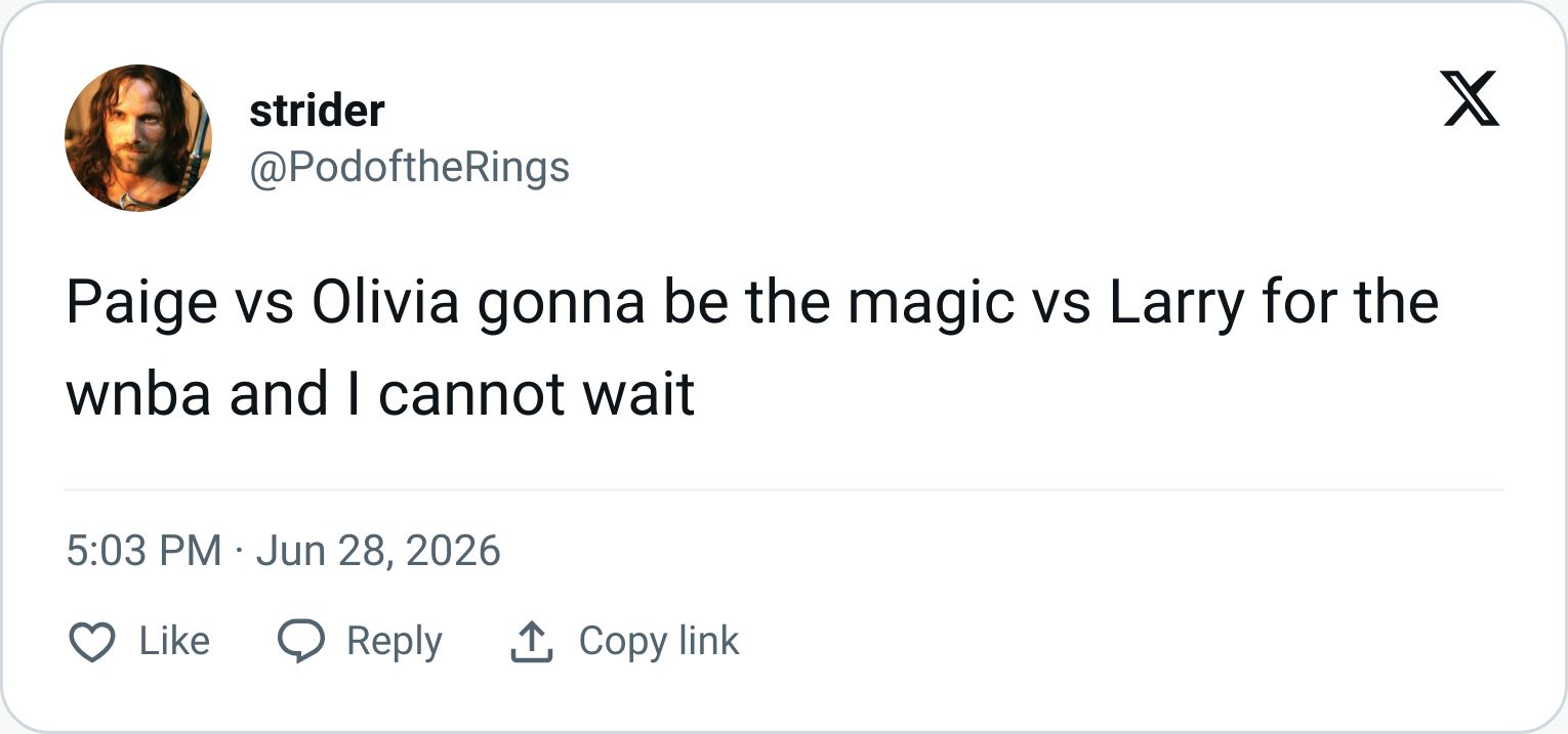 Tweet screenshot