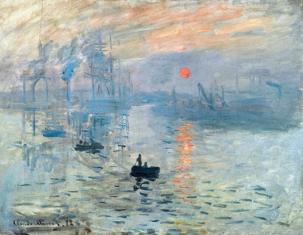 Impression Sunrise by Monet