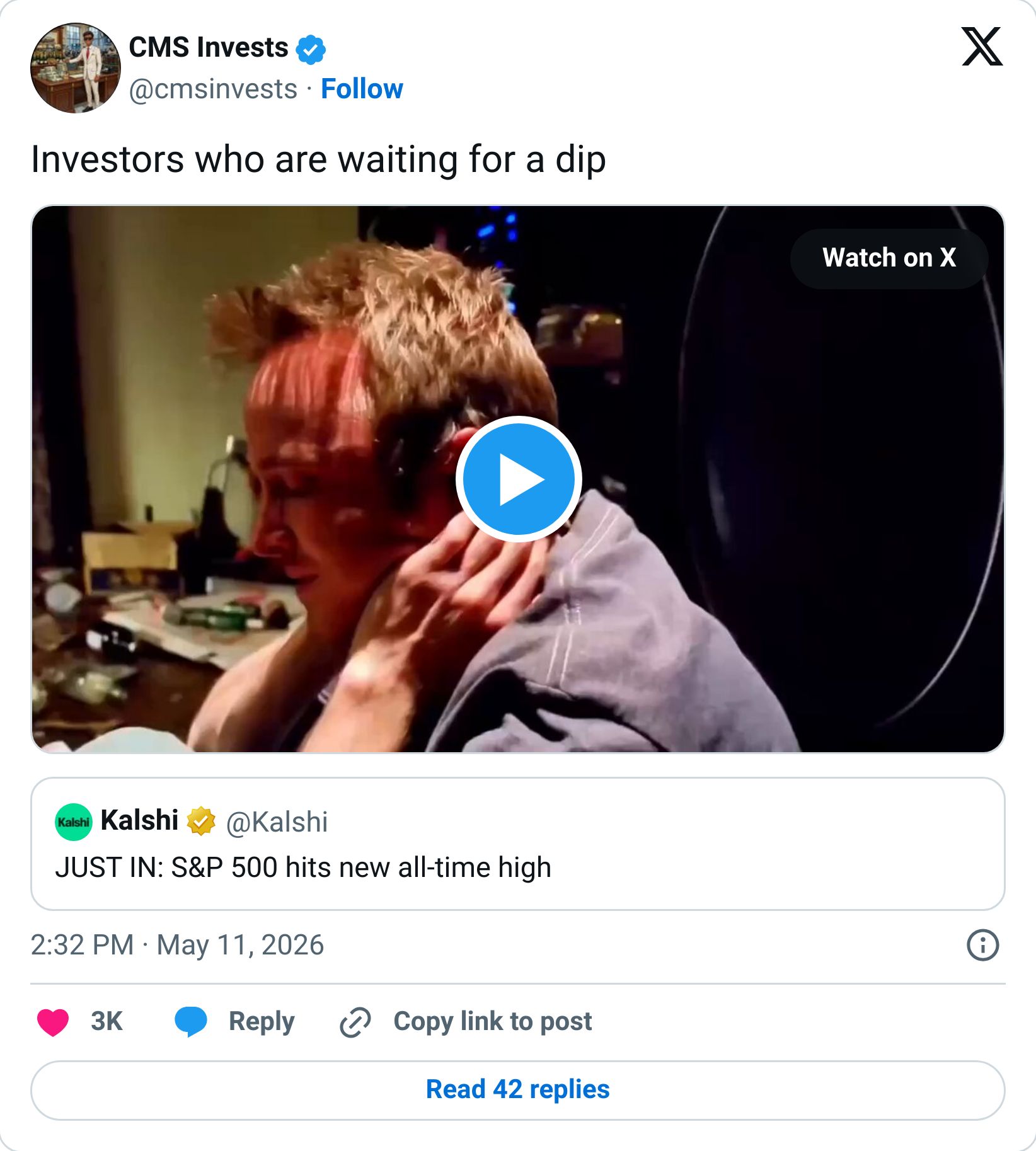 Tweet screenshot