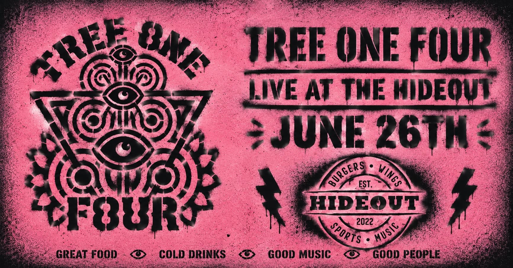 Tree One Four June 26th