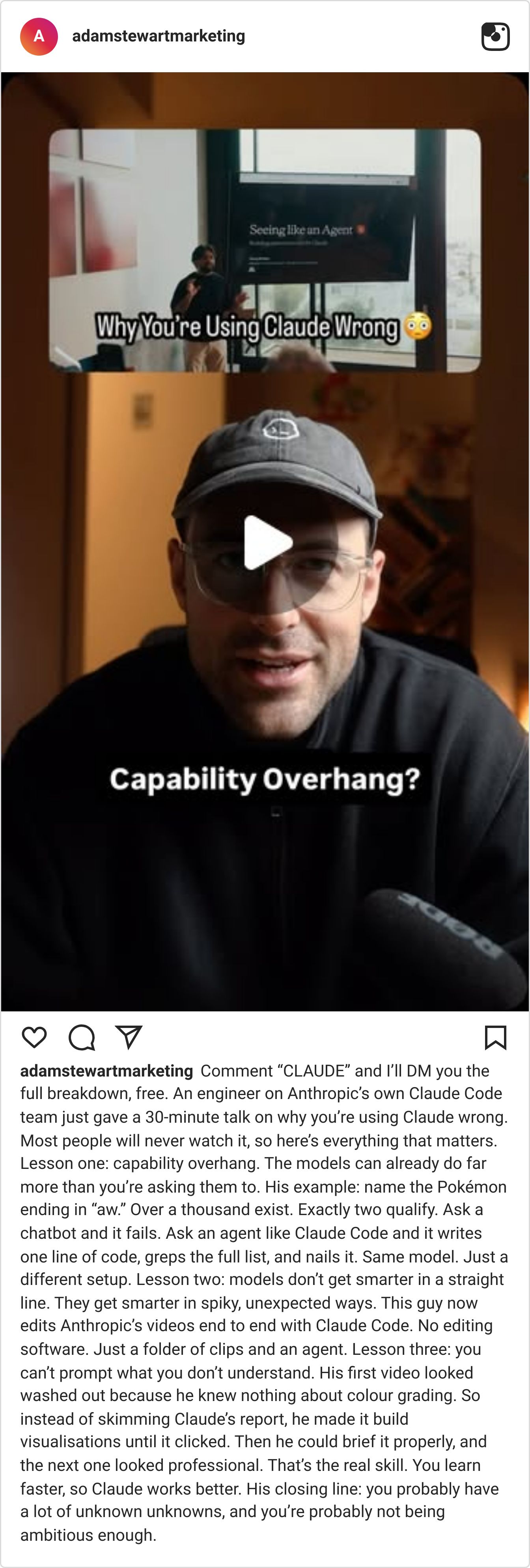 Instagram post