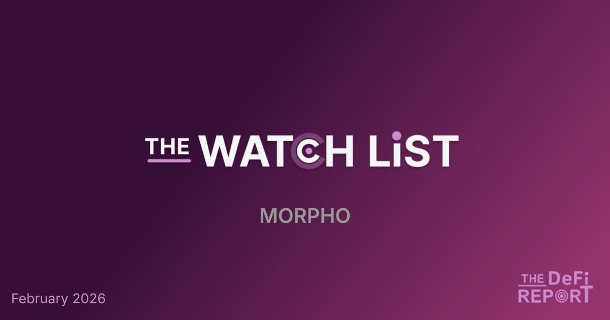 The Watch List: Morpho