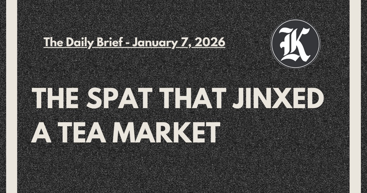 The Spat that Jinxed a Tea Market