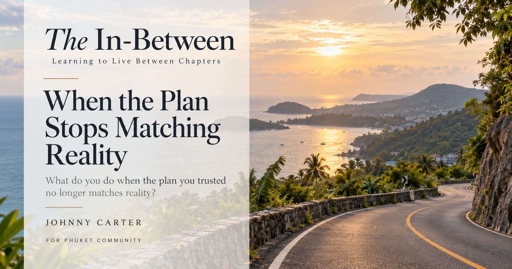 When the Plan Stops Matching Reality