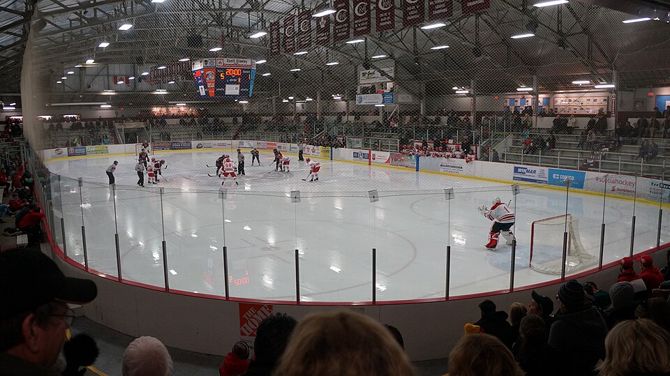 Chatham Memorial Arena in Chatham Ontario