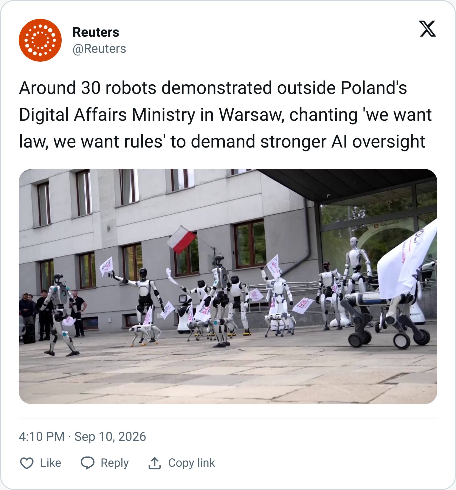 Tweet screenshot