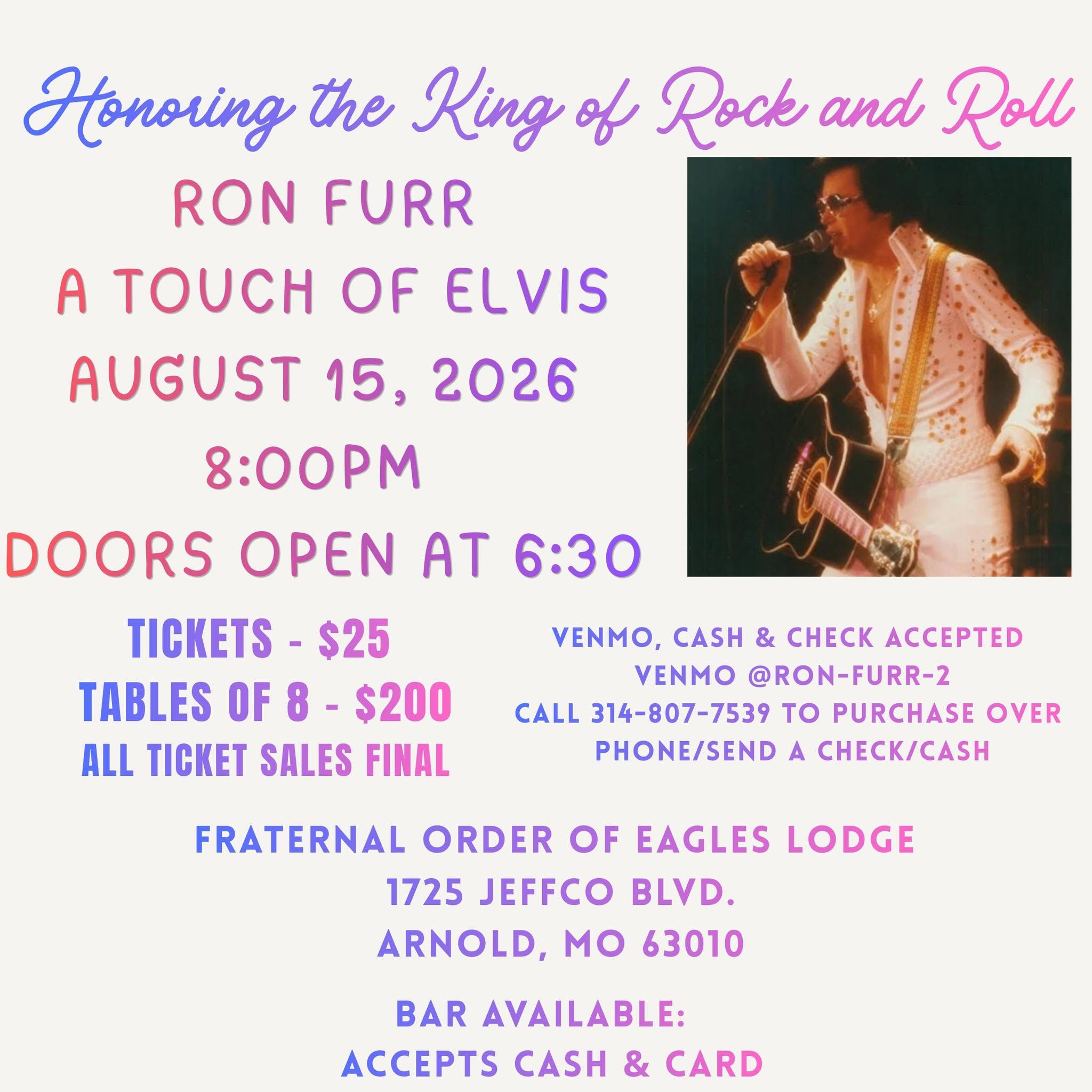 A Touch of Elvis August 15