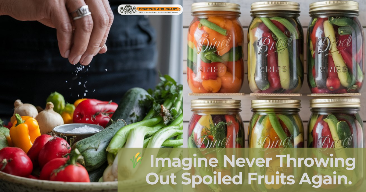 🌾 Imagine never throwing out spoiled fruits again.