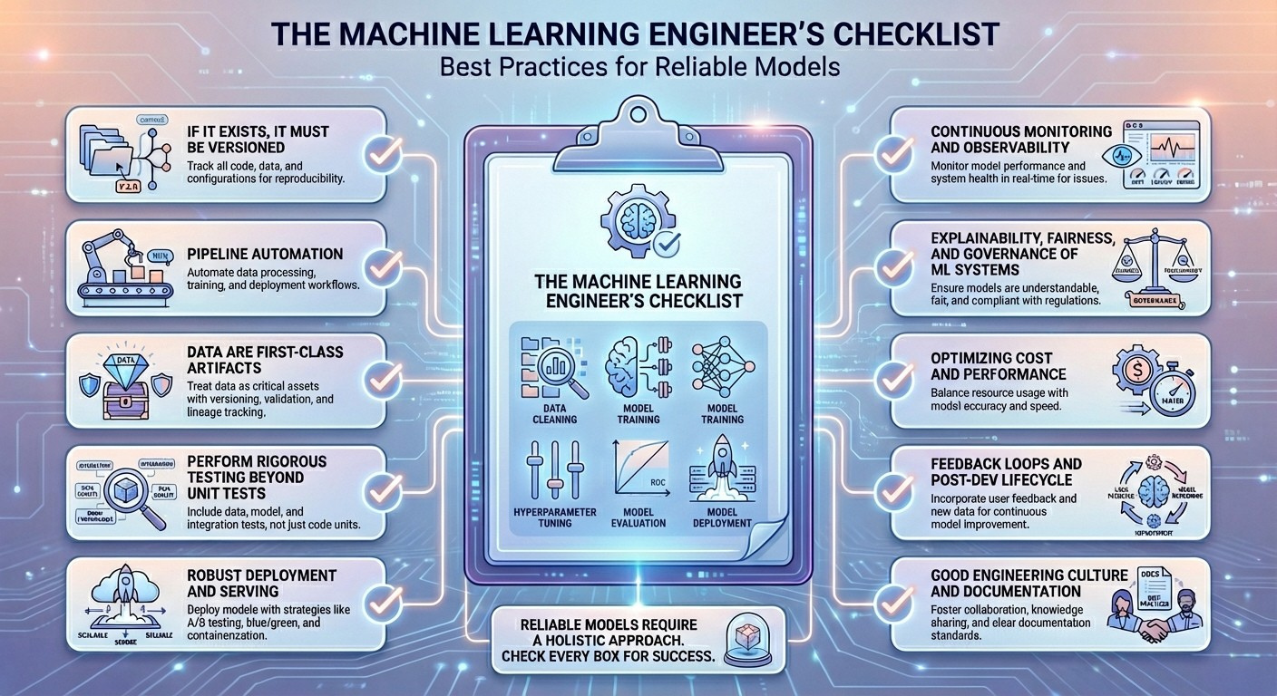 🧠 The Machine Learning Engineer’s Checklist