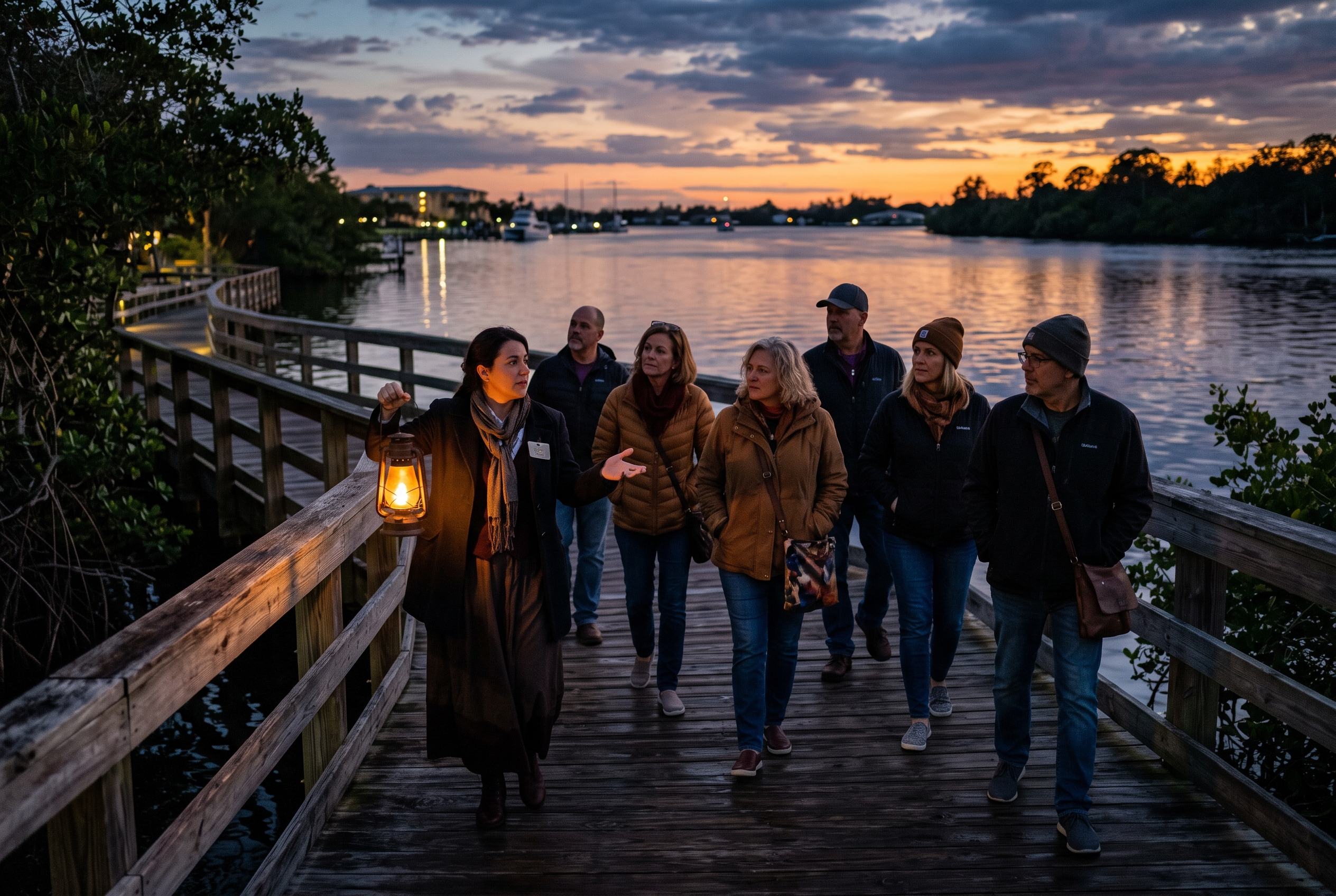 Walking Ghost Tour at the Port