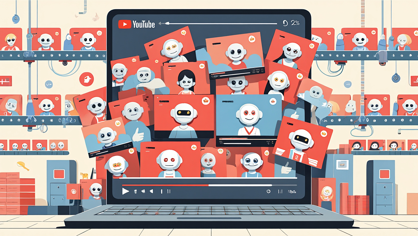 YouTube's 'AI slop' takeover