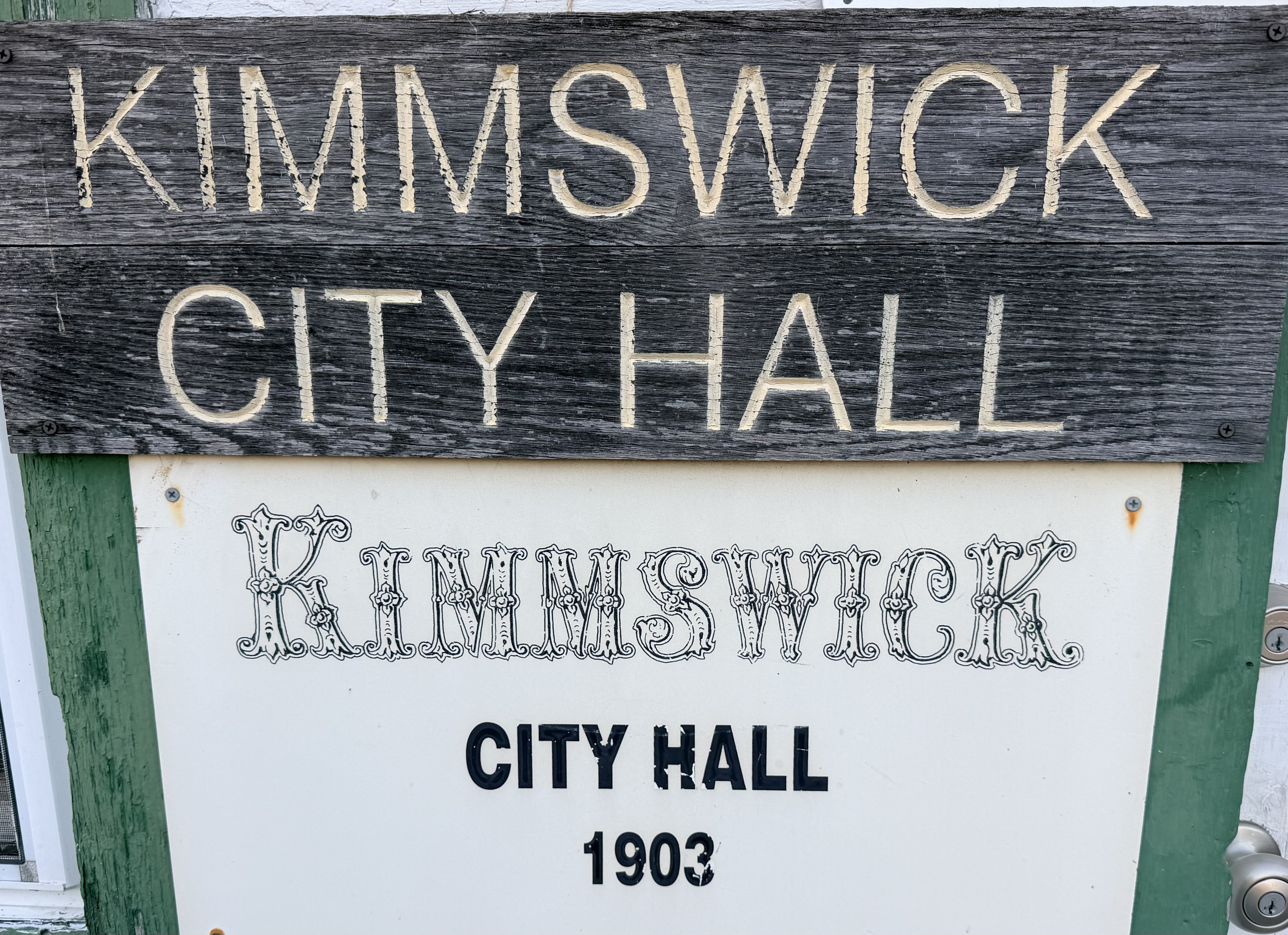 Kimmswick Board of Aldermen meeting