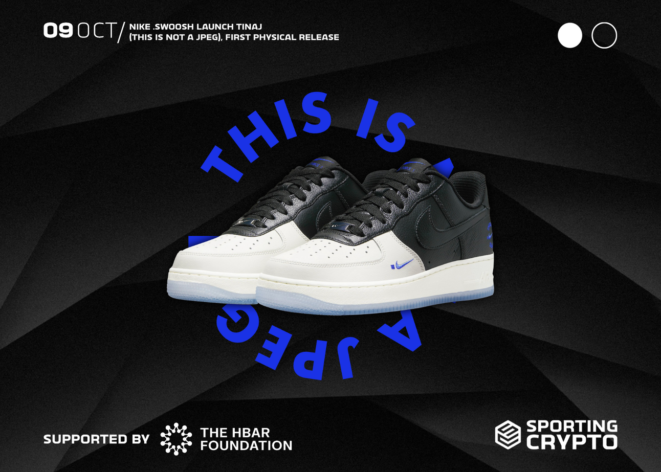 Nike .SWOOSH Launch TINAJ (This is Not a JPEG), First Physical Release