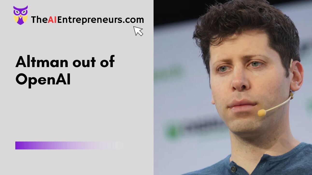 🙄Altman out of OpenAI