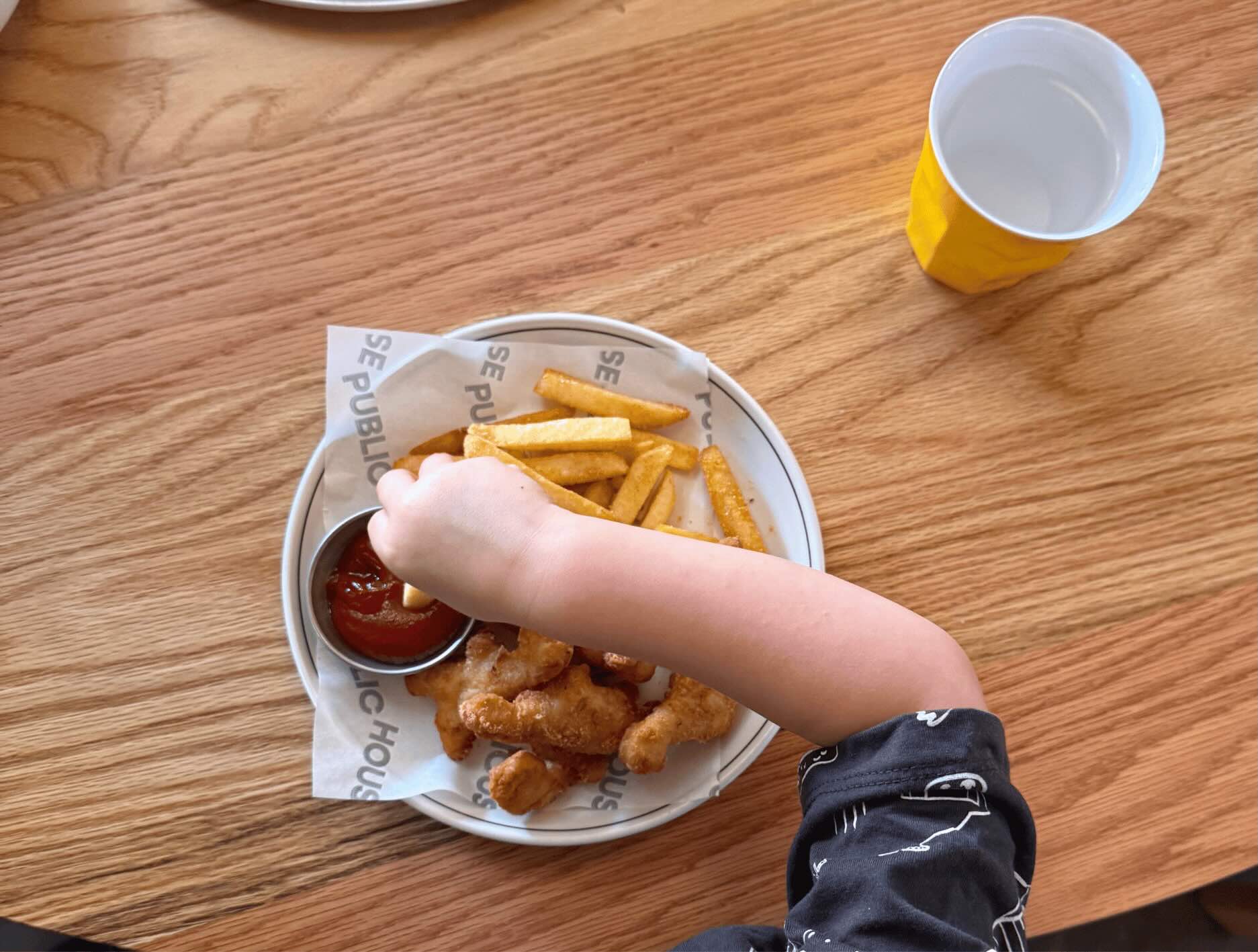 Kids eating out in the Inner West