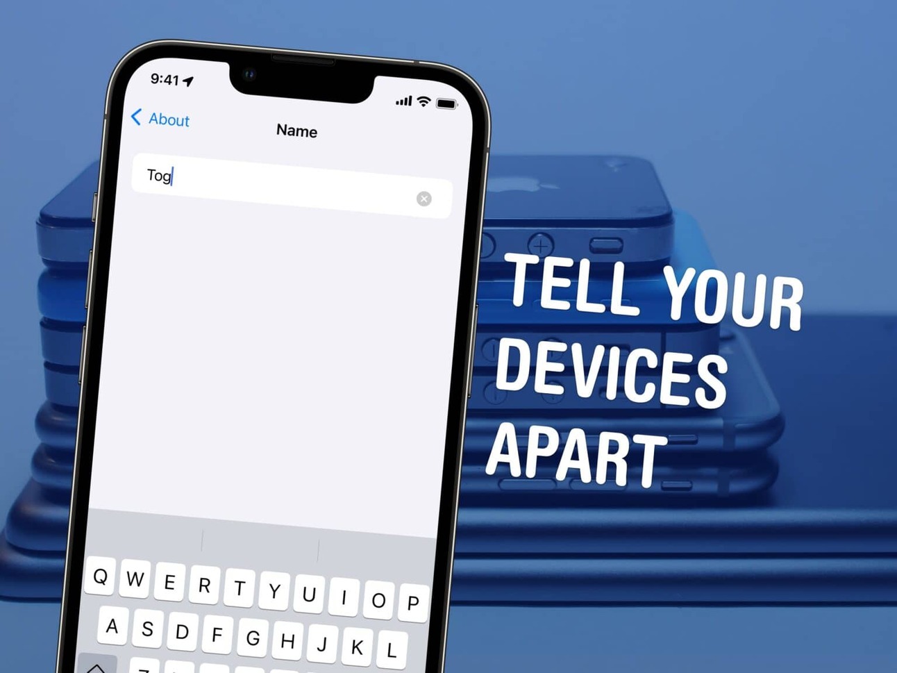 Name your Apple gear the right way