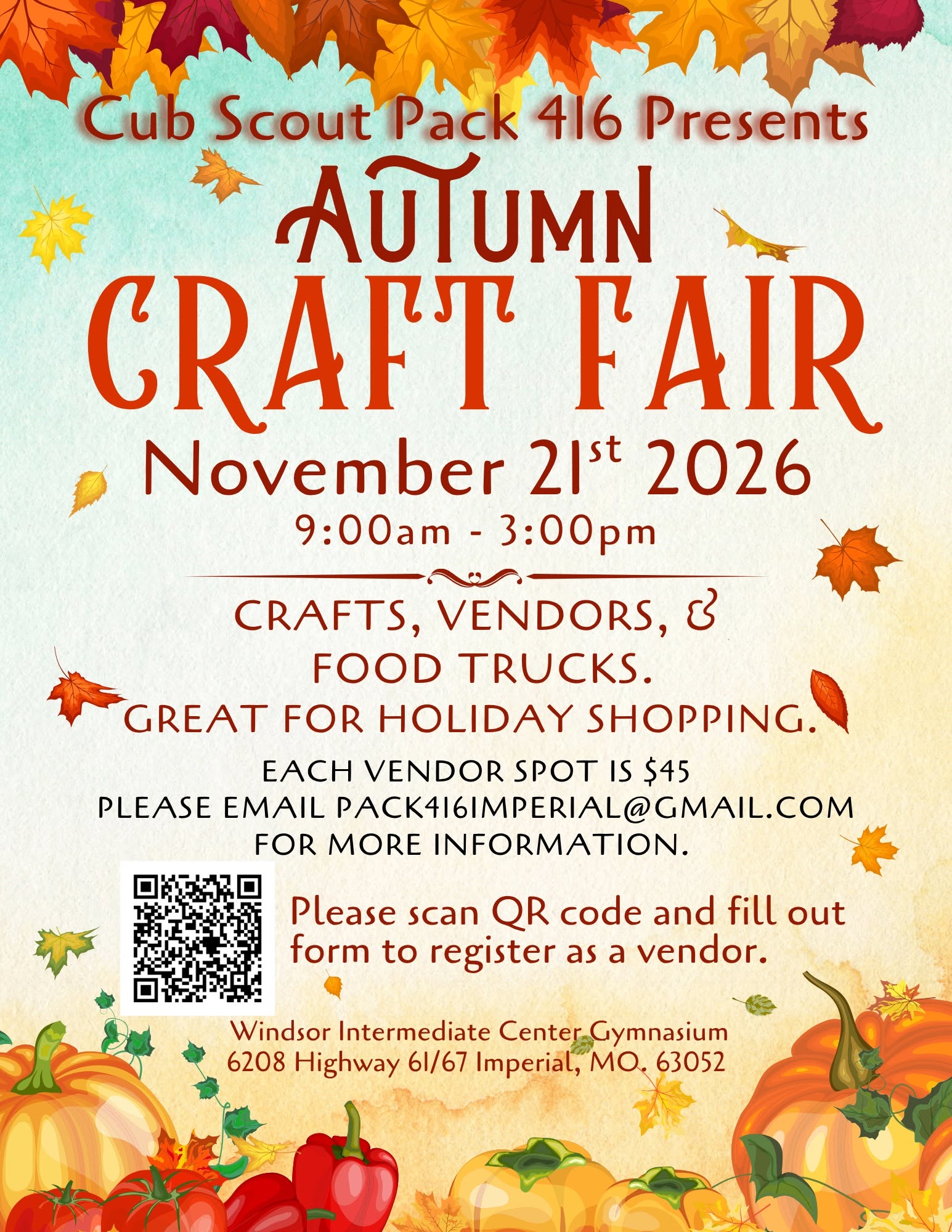 Craft Fair November 21