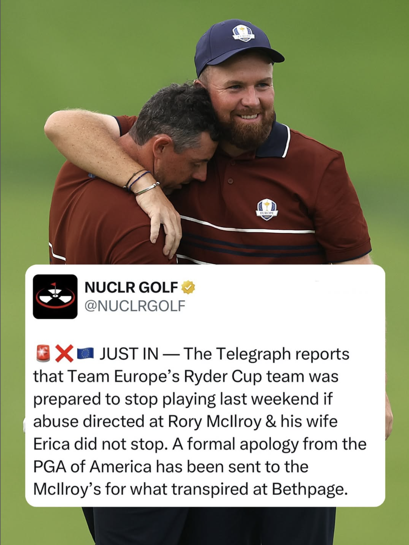 Team Europe almost did what?