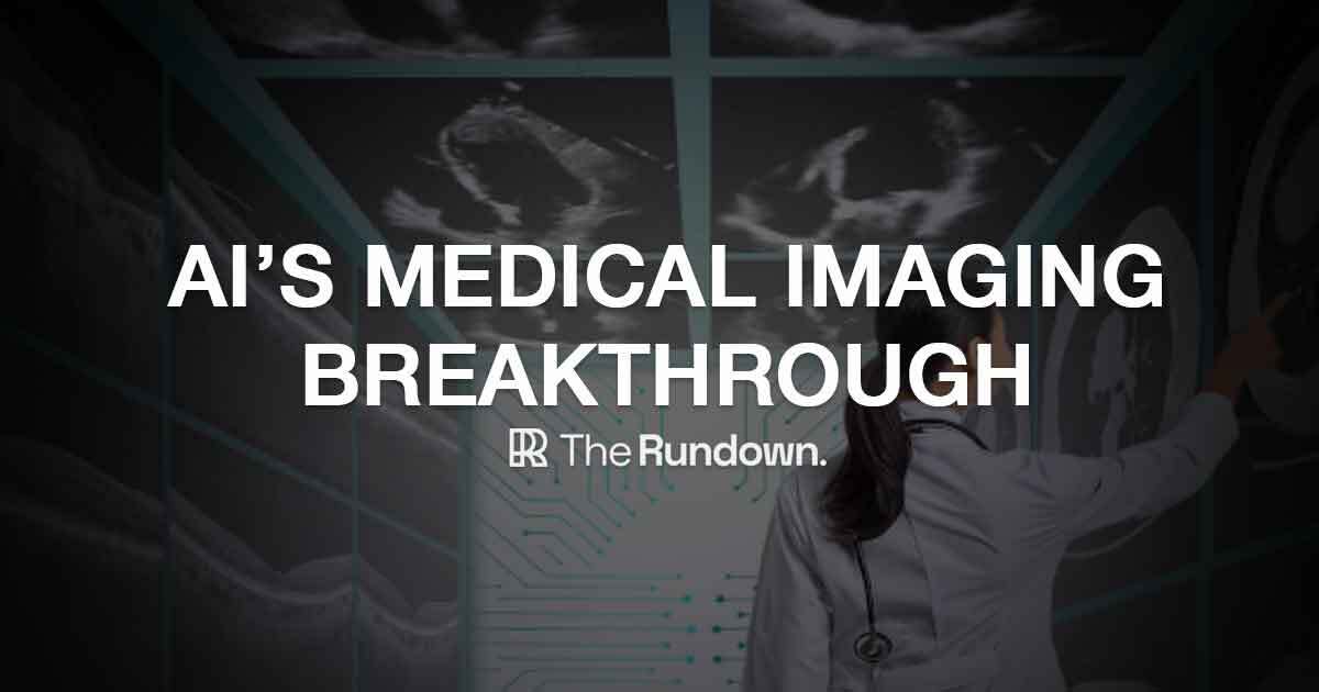 AI's medical breakthrough