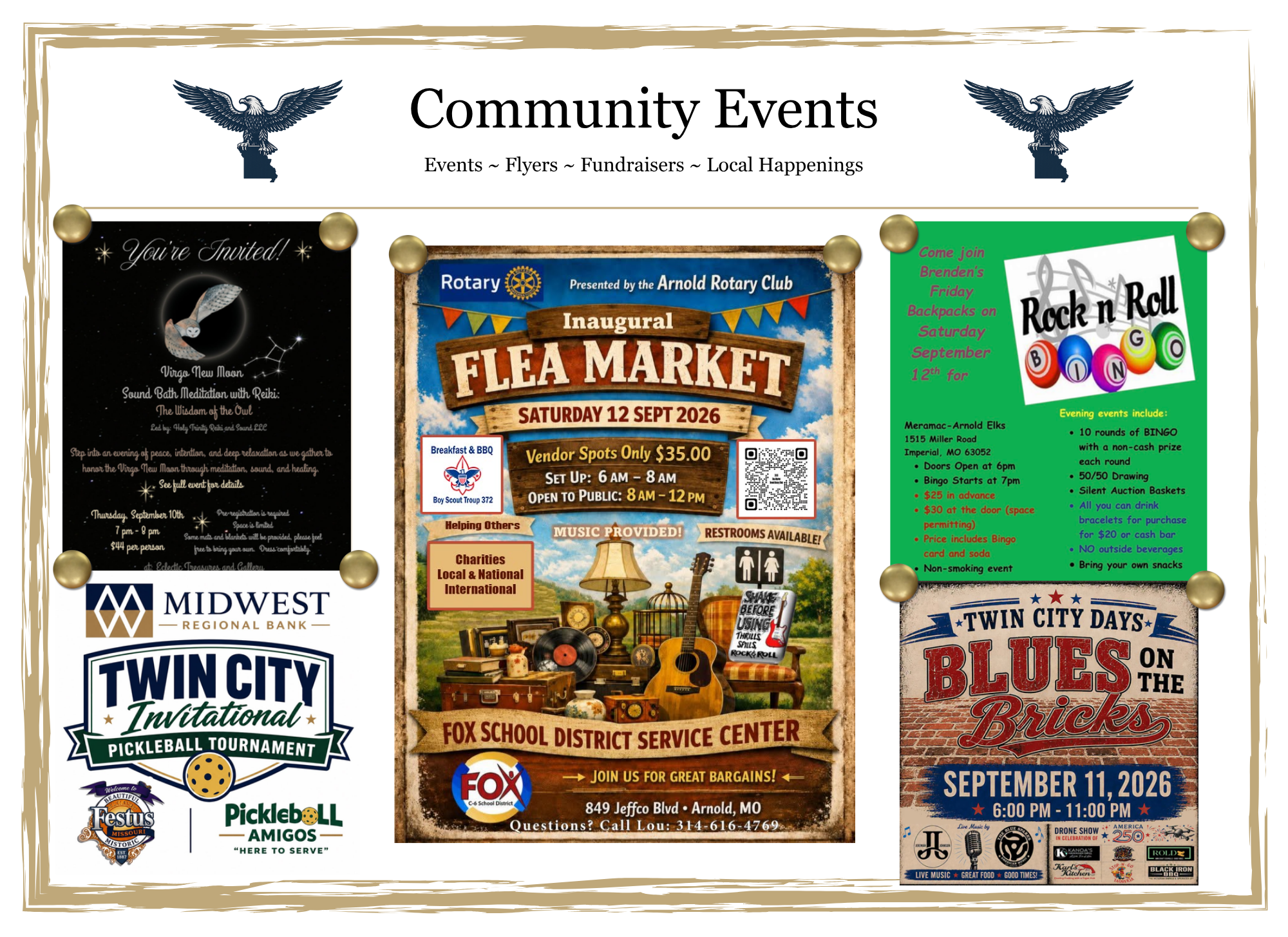 The Jefferson Review Community Events