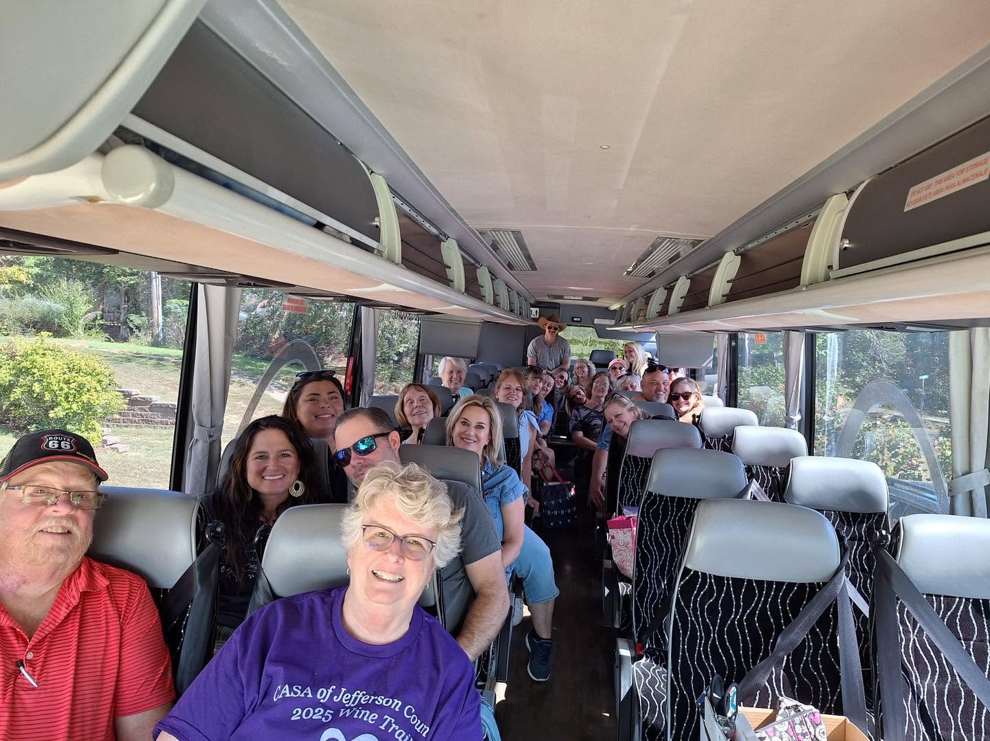 Guests participating in a previous CASA of Jefferson County Wine Trail