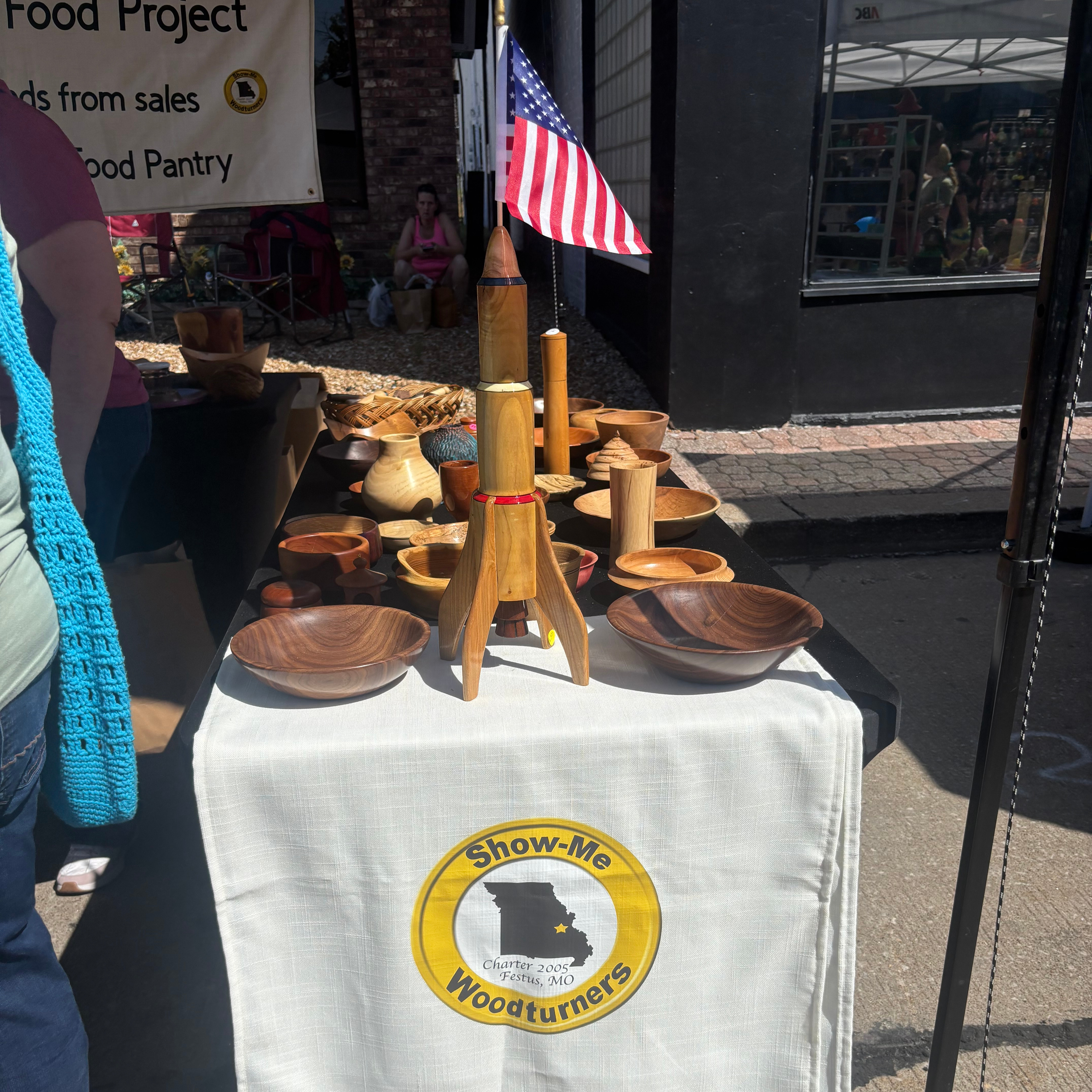 Show Me Woodturners at Twin City Days