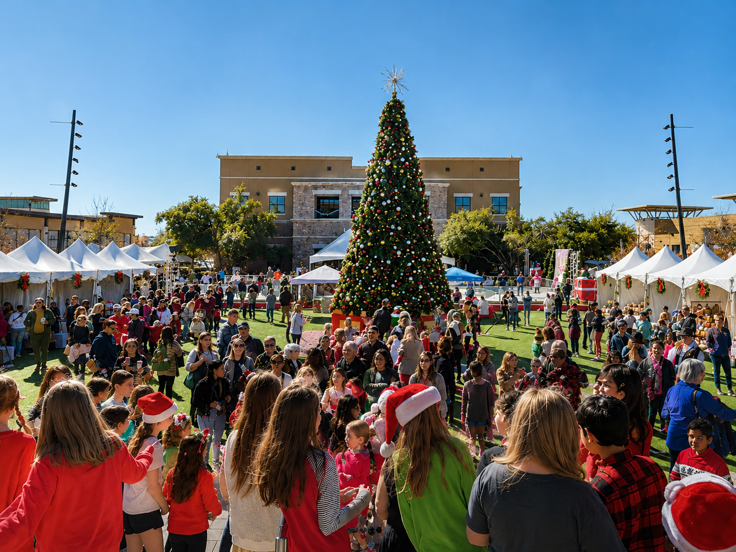 Bee Cave Holiday Market in December