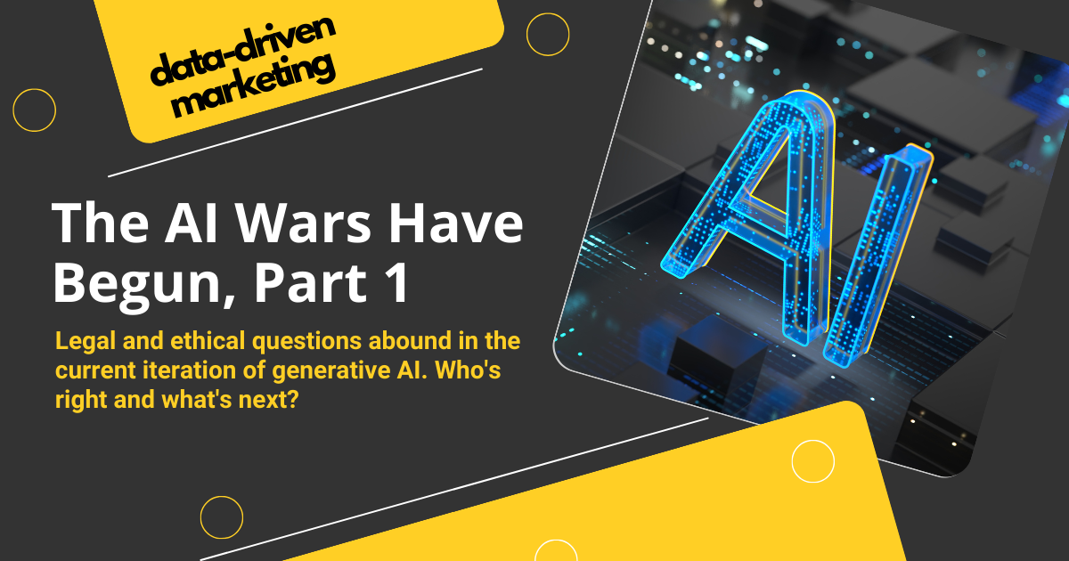 The AI Wars Have Begun, Part 1