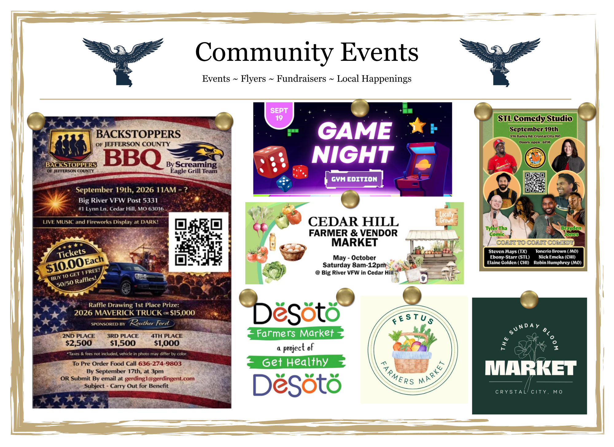 The Jefferson Review Community Events