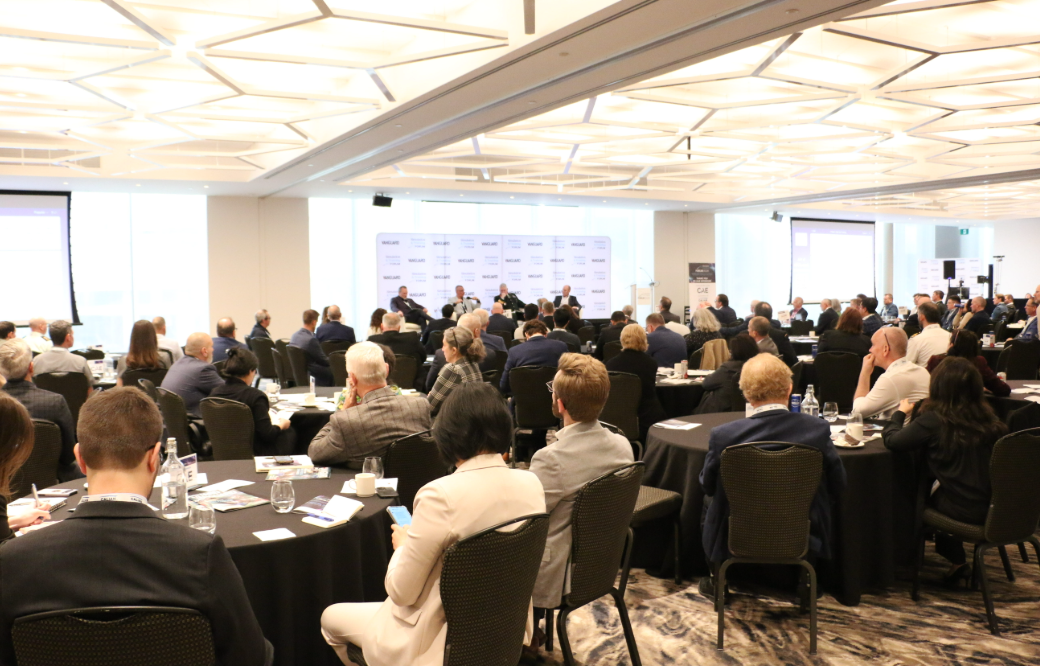 Audience at the Simulation and Training Forum
