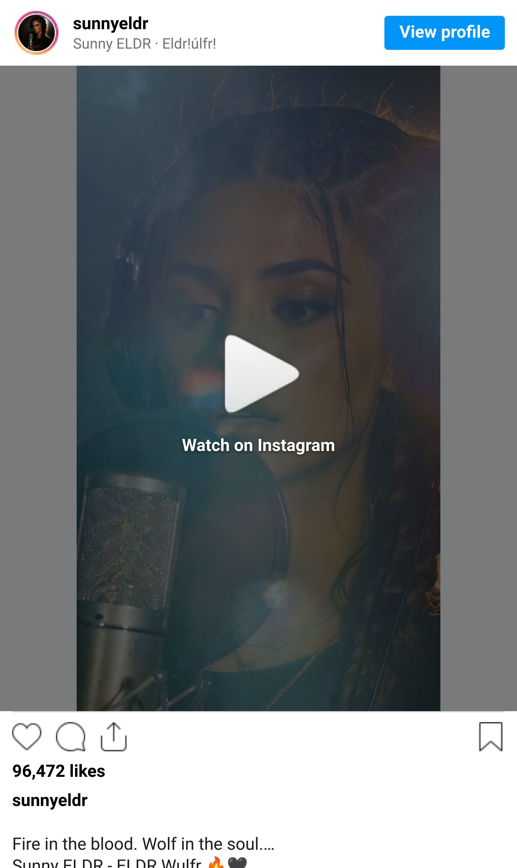Instagram post