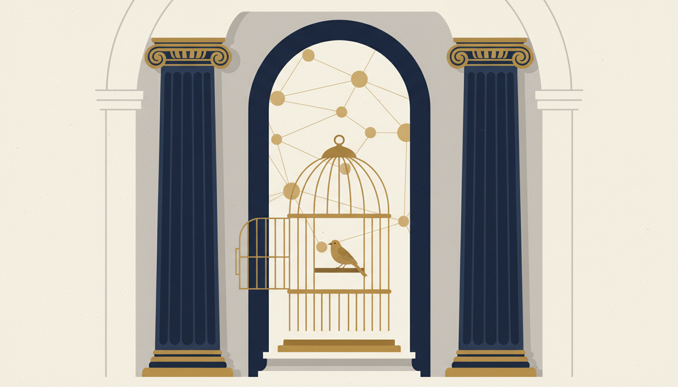 Editorial illustration for The Helplessness Was Never Learned