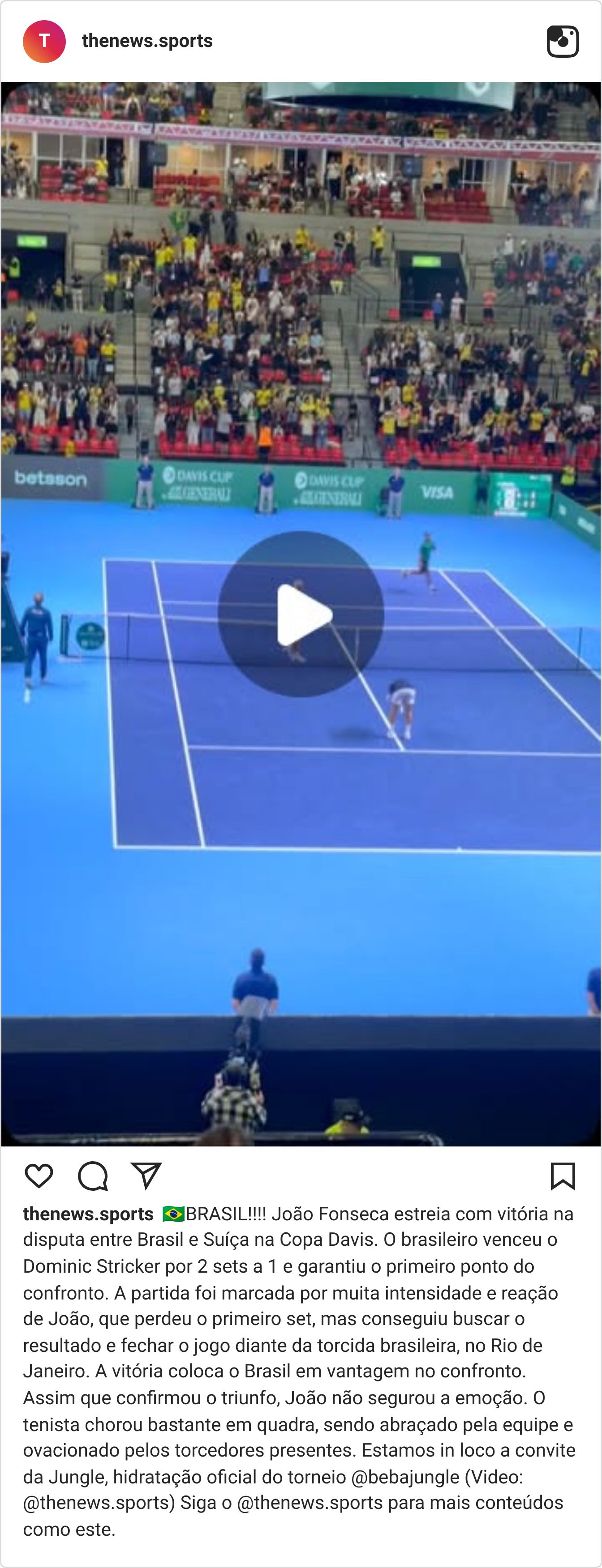 Instagram reel screenshot